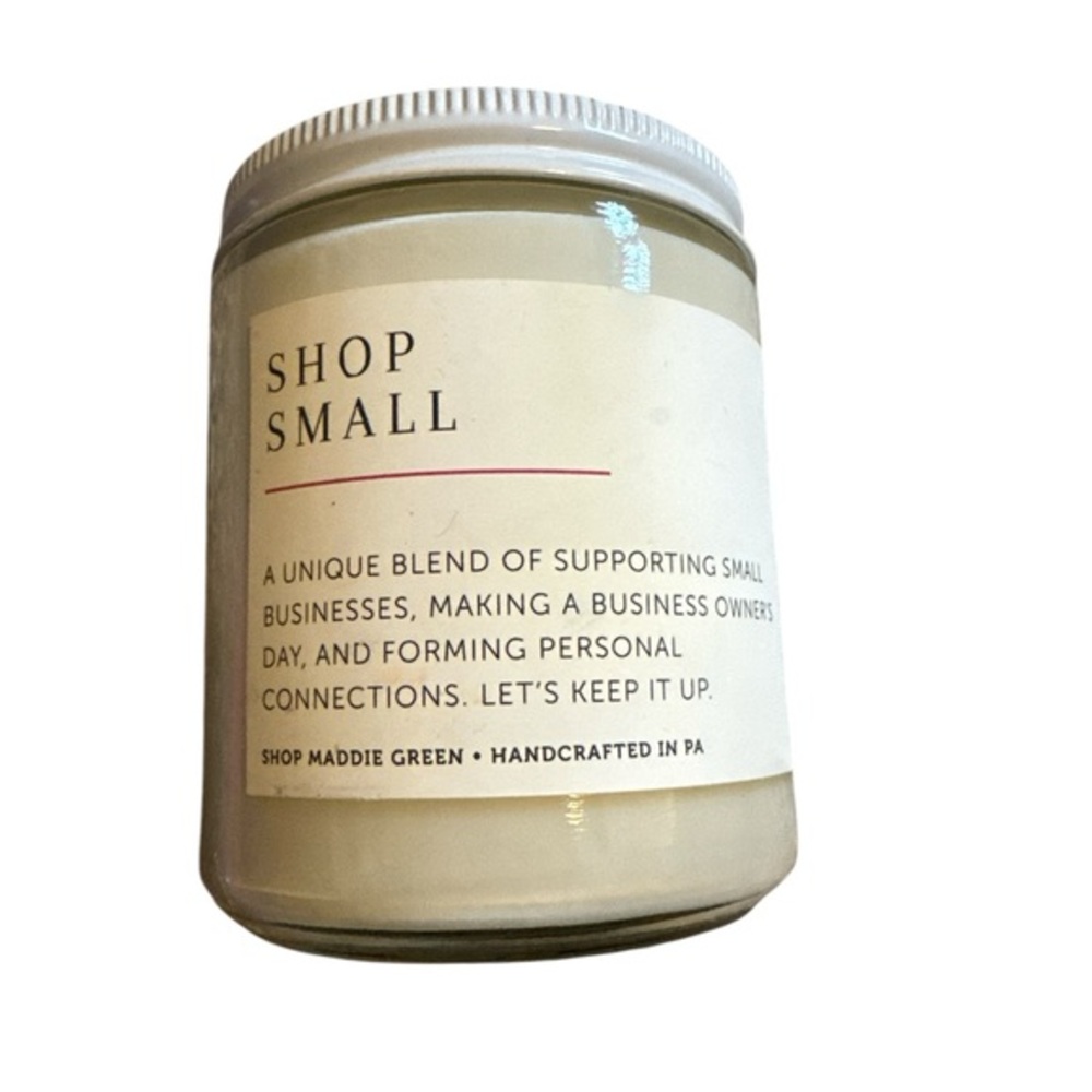 Shop Small Scented Candle iced champagne, fresh berries, and orange
